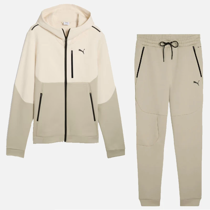 Мъжки Екип Puma TECH Full-Zip Ho Alpine Snow - 634415-87